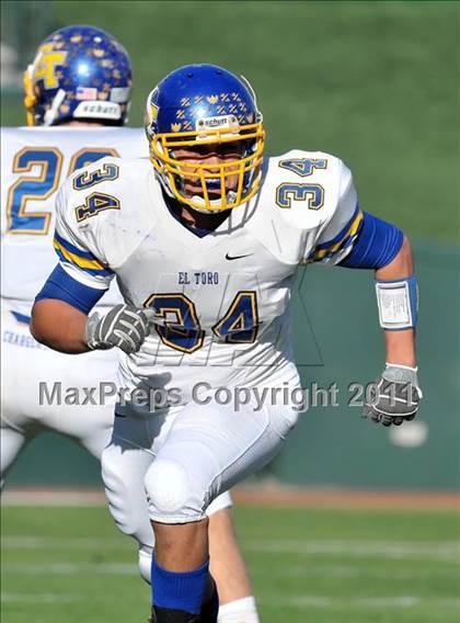 Thumbnail 1 in El Toro vs. Tustin (CIF SS Southwest Division Final)  photogallery.