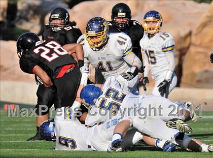 Thumbnail 2 in El Toro vs. Tustin (CIF SS Southwest Division Final)  photogallery.