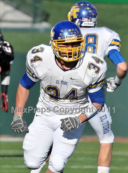 Thumbnail 2 in El Toro vs. Tustin (CIF SS Southwest Division Final)  photogallery.