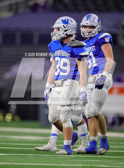 Thumbnail 2 in Windthorst vs. Mart (UIL 2A Division 1 State Final) photogallery.