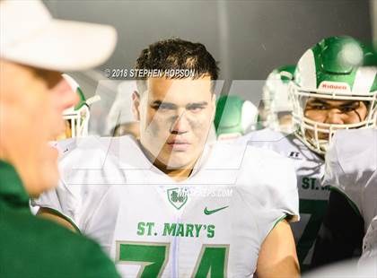 Thumbnail 1 in Folsom vs. St. Mary's (CIF SJS D1 Semifinal Playoff) photogallery.