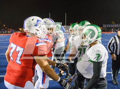 Thumbnail 1 in Folsom vs. St. Mary's (CIF SJS D1 Semifinal Playoff) photogallery.