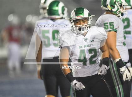 Thumbnail 1 in Folsom vs. St. Mary's (CIF SJS D1 Semifinal Playoff) photogallery.