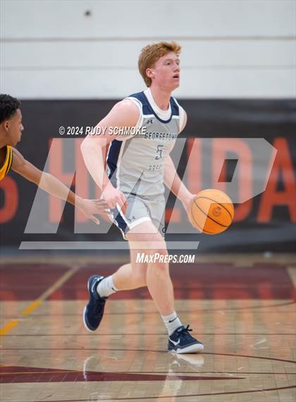 Thumbnail 3 in Georgetown Prep vs. St. Xavier (Torrey Pines Holiday Classic) photogallery.