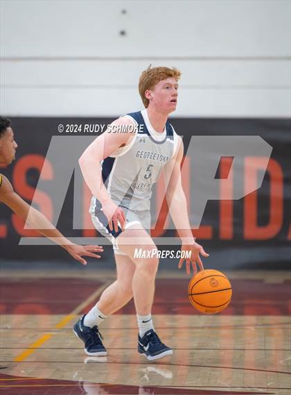 Thumbnail 2 in Georgetown Prep vs. St. Xavier (Torrey Pines Holiday Classic) photogallery.