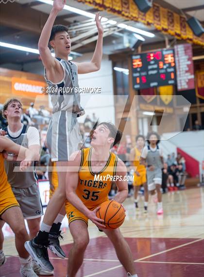 Thumbnail 2 in Georgetown Prep vs. St. Xavier (Torrey Pines Holiday Classic) photogallery.