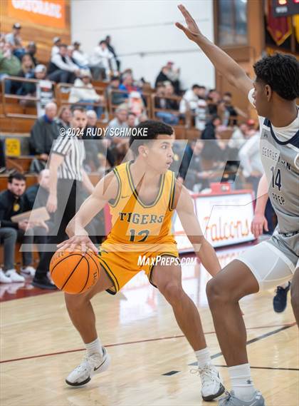 Thumbnail 1 in Georgetown Prep vs. St. Xavier (Torrey Pines Holiday Classic) photogallery.