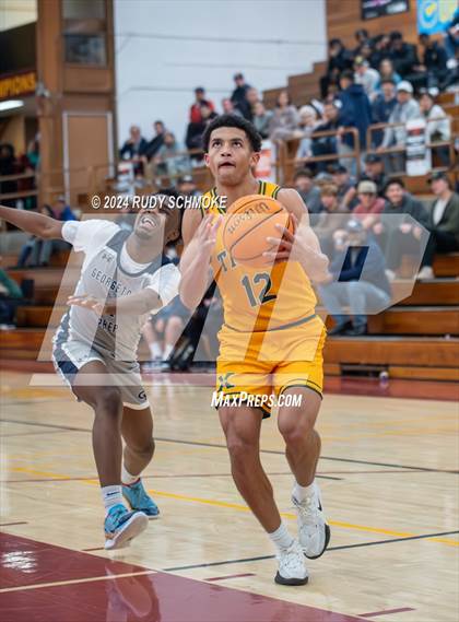 Thumbnail 1 in Georgetown Prep vs. St. Xavier (Torrey Pines Holiday Classic) photogallery.