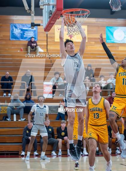 Thumbnail 2 in Georgetown Prep vs. St. Xavier (Torrey Pines Holiday Classic) photogallery.
