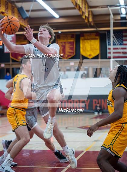 Thumbnail 3 in Georgetown Prep vs. St. Xavier (Torrey Pines Holiday Classic) photogallery.
