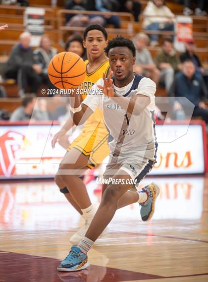 Thumbnail 1 in Georgetown Prep vs. St. Xavier (Torrey Pines Holiday Classic) photogallery.