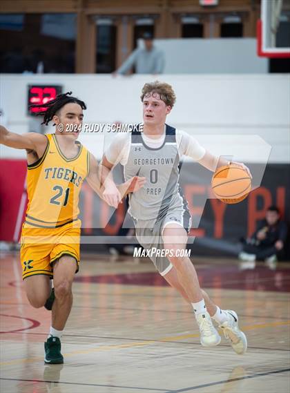 Thumbnail 1 in Georgetown Prep vs. St. Xavier (Torrey Pines Holiday Classic) photogallery.