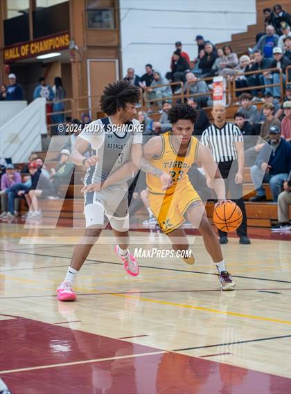 Thumbnail 3 in Georgetown Prep vs. St. Xavier (Torrey Pines Holiday Classic) photogallery.