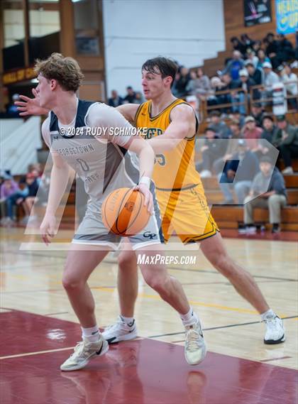 Thumbnail 2 in Georgetown Prep vs. St. Xavier (Torrey Pines Holiday Classic) photogallery.