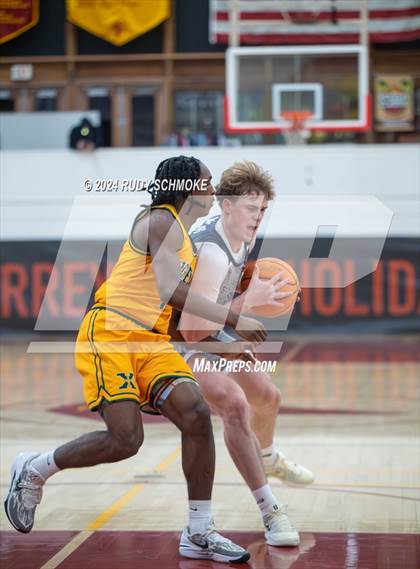 Thumbnail 3 in Georgetown Prep vs. St. Xavier (Torrey Pines Holiday Classic) photogallery.