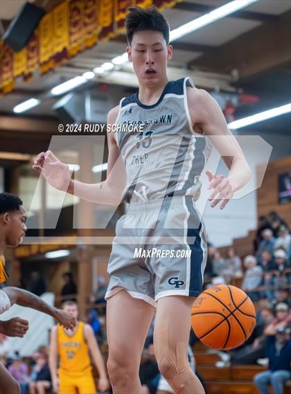 Thumbnail 2 in Georgetown Prep vs. St. Xavier (Torrey Pines Holiday Classic) photogallery.