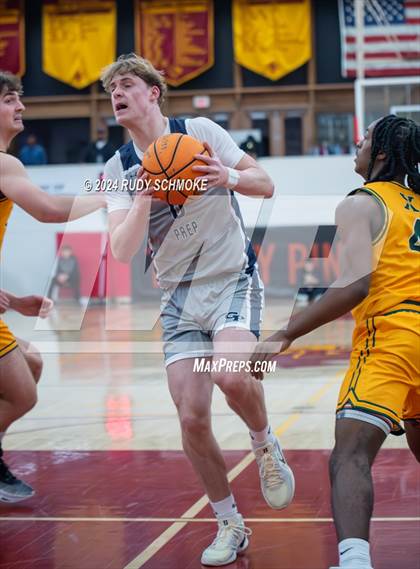 Thumbnail 1 in Georgetown Prep vs. St. Xavier (Torrey Pines Holiday Classic) photogallery.