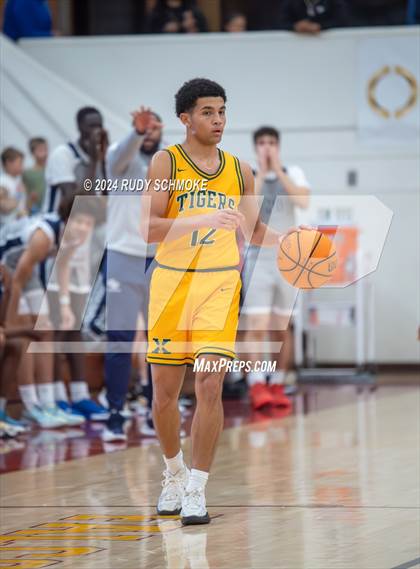 Thumbnail 3 in Georgetown Prep vs. St. Xavier (Torrey Pines Holiday Classic) photogallery.