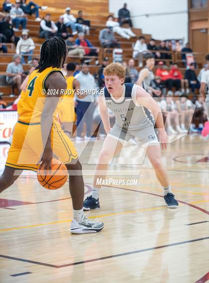 Thumbnail 2 in Georgetown Prep vs. St. Xavier (Torrey Pines Holiday Classic) photogallery.