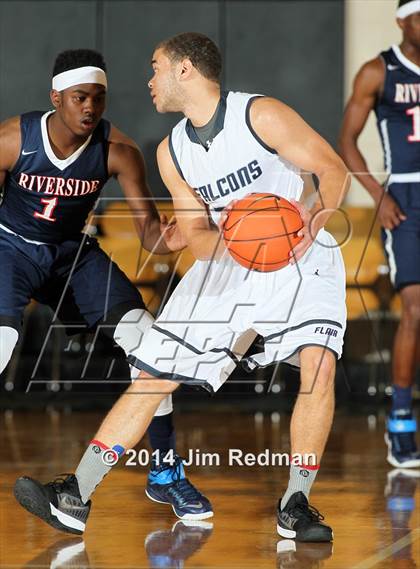 Thumbnail 2 in Florida Air Academy vs. Riverside (City of Palms Classic) photogallery.