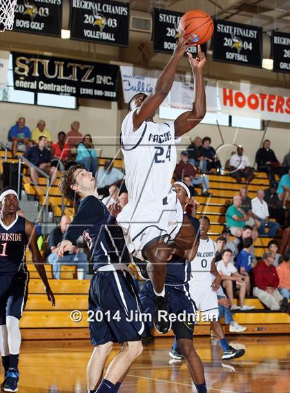 Thumbnail 2 in Florida Air Academy vs. Riverside (City of Palms Classic) photogallery.