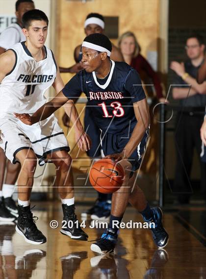 Thumbnail 1 in Florida Air Academy vs. Riverside (City of Palms Classic) photogallery.