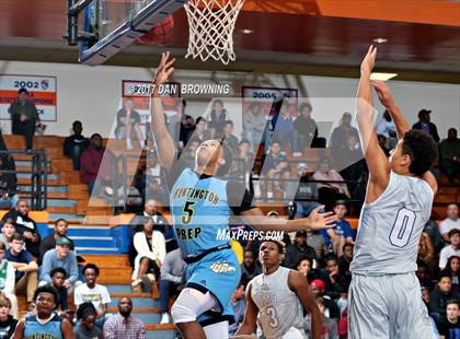 Thumbnail 3 in Huntington St. Joseph Prep vs  IMG Academy (Chick-fil-a Classic) photogallery.
