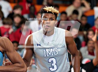 Thumbnail 2 in Huntington St. Joseph Prep vs  IMG Academy (Chick-fil-a Classic) photogallery.
