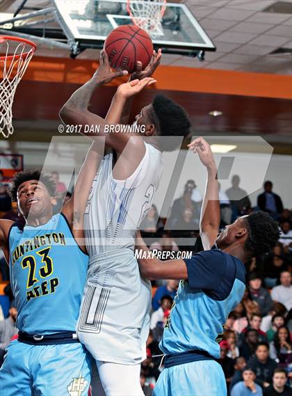 Thumbnail 2 in Huntington St. Joseph Prep vs  IMG Academy (Chick-fil-a Classic) photogallery.