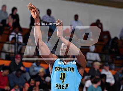 Thumbnail 1 in Huntington St. Joseph Prep vs  IMG Academy (Chick-fil-a Classic) photogallery.