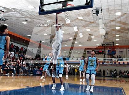 Thumbnail 2 in Huntington St. Joseph Prep vs  IMG Academy (Chick-fil-a Classic) photogallery.
