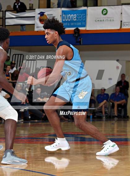 Thumbnail 3 in Huntington St. Joseph Prep vs  IMG Academy (Chick-fil-a Classic) photogallery.