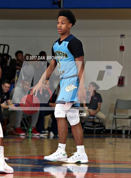 Thumbnail 1 in Huntington St. Joseph Prep vs  IMG Academy (Chick-fil-a Classic) photogallery.