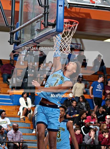 Thumbnail 1 in Huntington St. Joseph Prep vs  IMG Academy (Chick-fil-a Classic) photogallery.