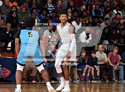 Thumbnail 2 in Huntington St. Joseph Prep vs  IMG Academy (Chick-fil-a Classic) photogallery.