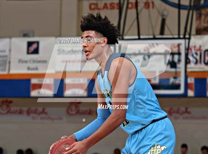 Thumbnail 1 in Huntington St. Joseph Prep vs  IMG Academy (Chick-fil-a Classic) photogallery.