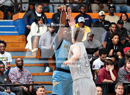 Thumbnail 3 in Huntington St. Joseph Prep vs  IMG Academy (Chick-fil-a Classic) photogallery.