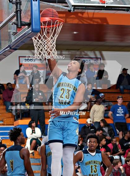 Thumbnail 2 in Huntington St. Joseph Prep vs  IMG Academy (Chick-fil-a Classic) photogallery.