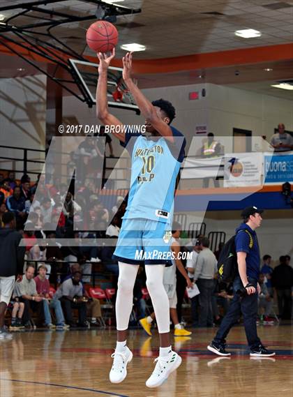 Thumbnail 3 in Huntington St. Joseph Prep vs  IMG Academy (Chick-fil-a Classic) photogallery.