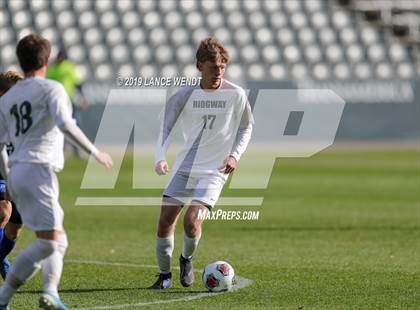Thumbnail 2 in Ridgway vs. Dawson School (CHSAA 2A State Final) photogallery.