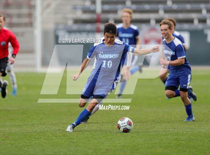 Thumbnail 2 in Ridgway vs. Dawson School (CHSAA 2A State Final) photogallery.