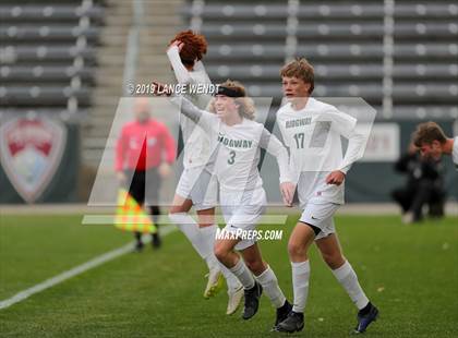Thumbnail 2 in Ridgway vs. Dawson School (CHSAA 2A State Final) photogallery.