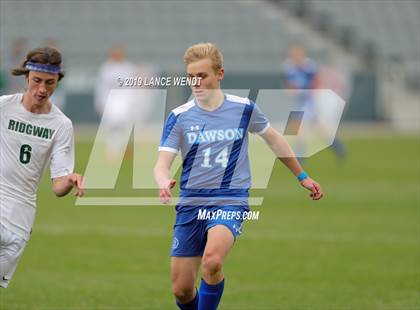 Thumbnail 2 in Ridgway vs. Dawson School (CHSAA 2A State Final) photogallery.