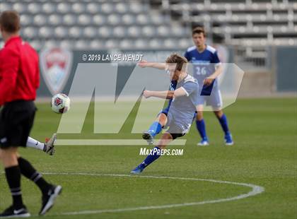 Thumbnail 2 in Ridgway vs. Dawson School (CHSAA 2A State Final) photogallery.