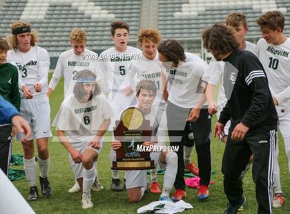 Thumbnail 3 in Ridgway vs. Dawson School (CHSAA 2A State Final) photogallery.