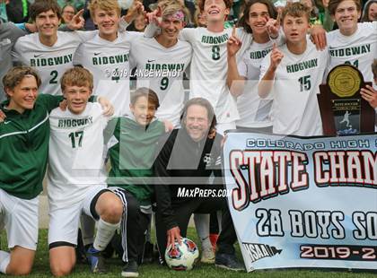 Thumbnail 1 in Ridgway vs. Dawson School (CHSAA 2A State Final) photogallery.