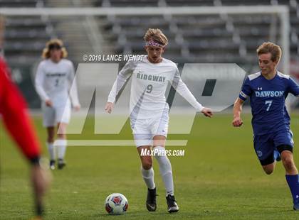 Thumbnail 1 in Ridgway vs. Dawson School (CHSAA 2A State Final) photogallery.