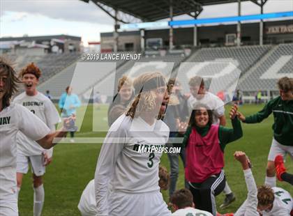 Thumbnail 3 in Ridgway vs. Dawson School (CHSAA 2A State Final) photogallery.