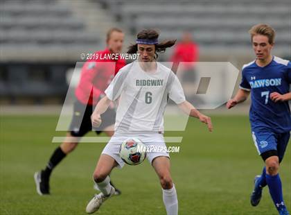 Thumbnail 3 in Ridgway vs. Dawson School (CHSAA 2A State Final) photogallery.