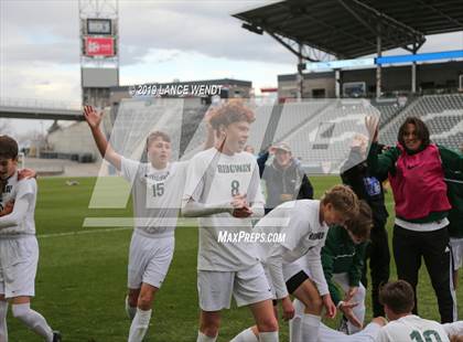 Thumbnail 1 in Ridgway vs. Dawson School (CHSAA 2A State Final) photogallery.